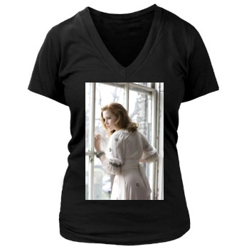 Amy Adams Women's Deep V-Neck TShirt