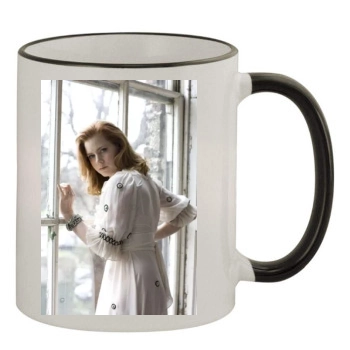 Amy Adams 11oz Colored Rim & Handle Mug