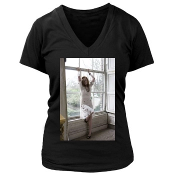 Amy Adams Women's Deep V-Neck TShirt