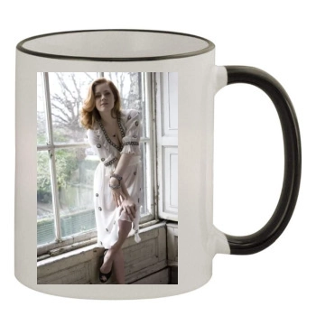 Amy Adams 11oz Colored Rim & Handle Mug