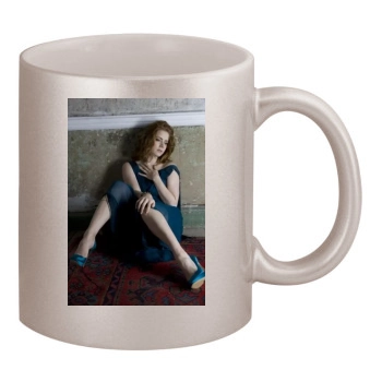 Amy Adams 11oz Metallic Silver Mug