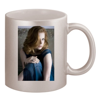 Amy Adams 11oz Metallic Silver Mug