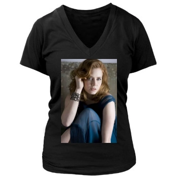 Amy Adams Women's Deep V-Neck TShirt