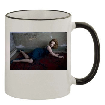 Amy Adams 11oz Colored Rim & Handle Mug