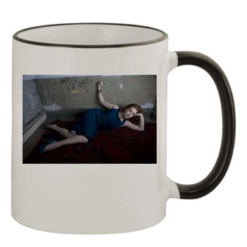 Amy Adams 11oz Colored Rim & Handle Mug