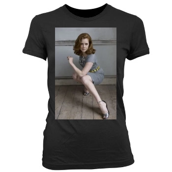 Amy Adams Women's Junior Cut Crewneck T-Shirt