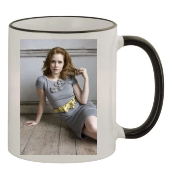 Amy Adams 11oz Colored Rim & Handle Mug