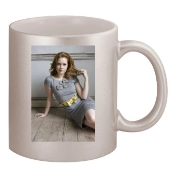 Amy Adams 11oz Metallic Silver Mug