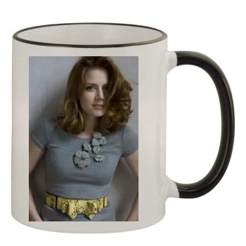 Amy Adams 11oz Colored Rim & Handle Mug