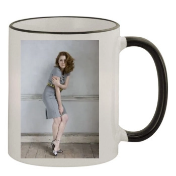 Amy Adams 11oz Colored Rim & Handle Mug