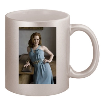 Amy Adams 11oz Metallic Silver Mug