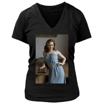 Amy Adams Women's Deep V-Neck TShirt