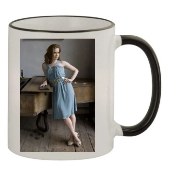 Amy Adams 11oz Colored Rim & Handle Mug