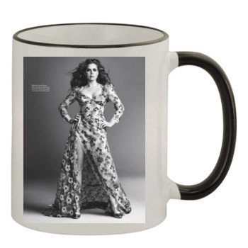 Amy Adams 11oz Colored Rim & Handle Mug