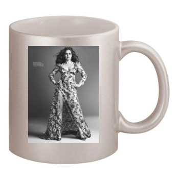 Amy Adams 11oz Metallic Silver Mug