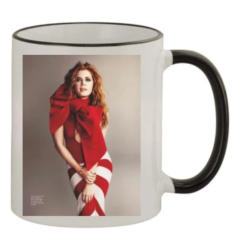 Amy Adams 11oz Colored Rim & Handle Mug