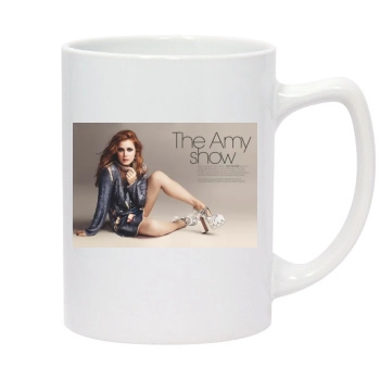 Amy Adams 14oz White Statesman Mug