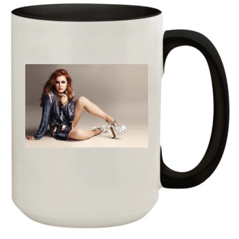 Amy Adams 15oz Colored Inner & Handle Mug