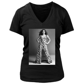 Amy Adams Women's Deep V-Neck TShirt