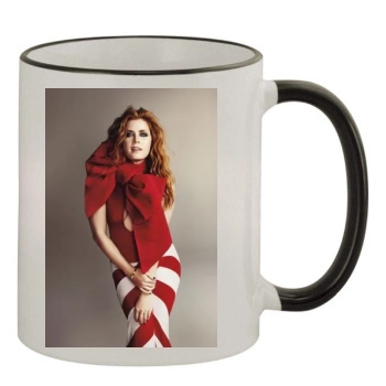 Amy Adams 11oz Colored Rim & Handle Mug