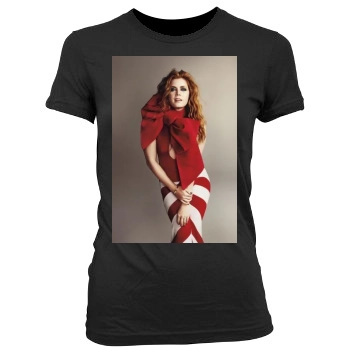 Amy Adams Women's Junior Cut Crewneck T-Shirt