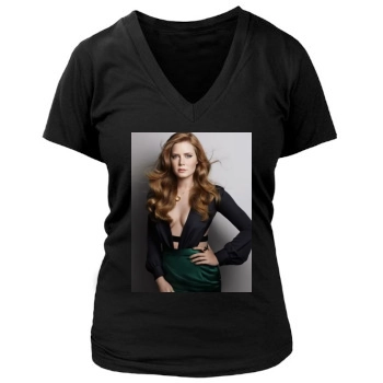 Amy Adams Women's Deep V-Neck TShirt