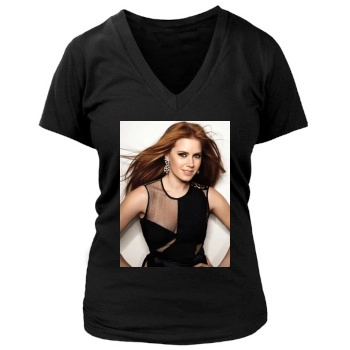 Amy Adams Women's Deep V-Neck TShirt