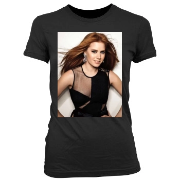 Amy Adams Women's Junior Cut Crewneck T-Shirt