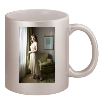 Amy Adams 11oz Metallic Silver Mug