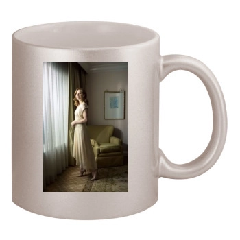 Amy Adams 11oz Metallic Silver Mug