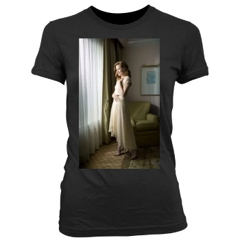 Amy Adams Women's Junior Cut Crewneck T-Shirt