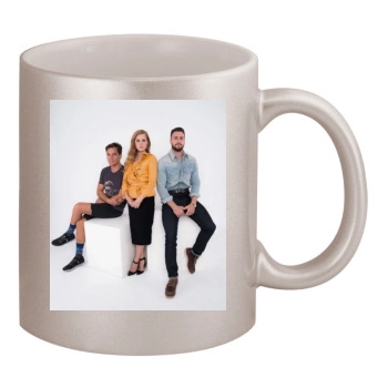 Amy Adams 11oz Metallic Silver Mug