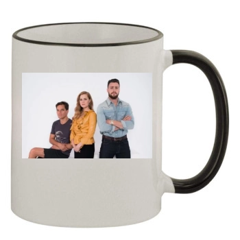 Amy Adams 11oz Colored Rim & Handle Mug