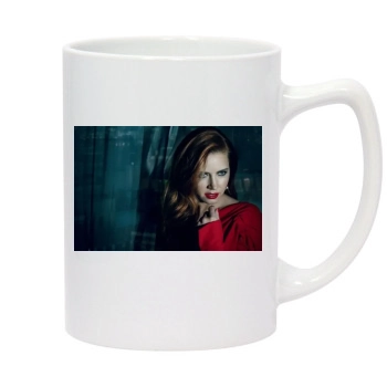 Amy Adams 14oz White Statesman Mug