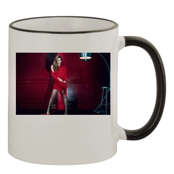 Amy Adams 11oz Colored Rim & Handle Mug