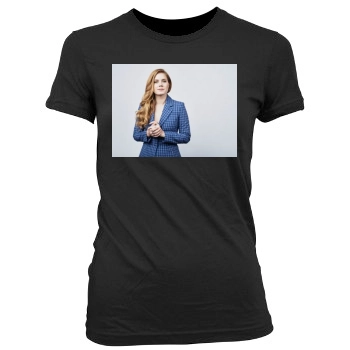 Amy Adams Women's Junior Cut Crewneck T-Shirt