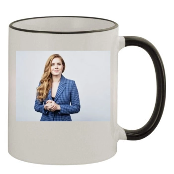 Amy Adams 11oz Colored Rim & Handle Mug