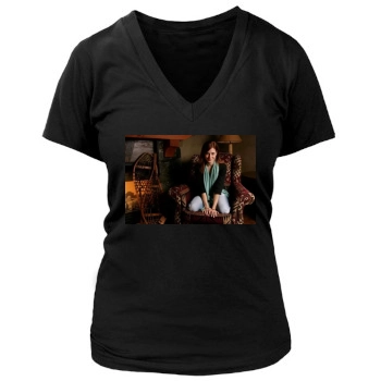 Amy Adams Women's Deep V-Neck TShirt