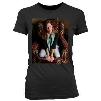 Amy Adams Women's Junior Cut Crewneck T-Shirt