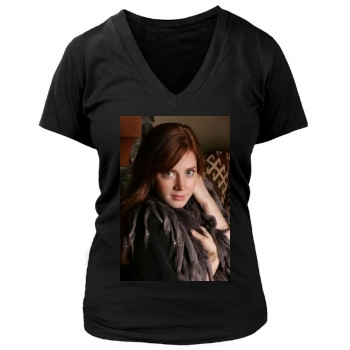 Amy Adams Women's Deep V-Neck TShirt