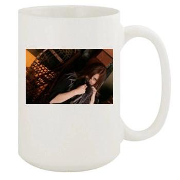 Amy Adams 15oz White Mug