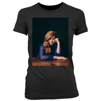 Amy Adams Women's Junior Cut Crewneck T-Shirt