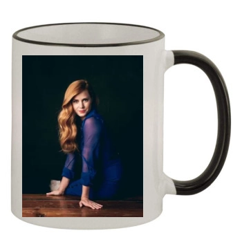 Amy Adams 11oz Colored Rim & Handle Mug