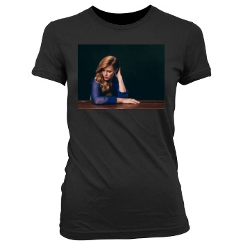 Amy Adams Women's Junior Cut Crewneck T-Shirt