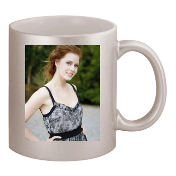 Amy Adams 11oz Metallic Silver Mug