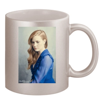 Amy Adams 11oz Metallic Silver Mug