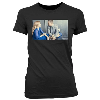 Amy Adams Women's Junior Cut Crewneck T-Shirt