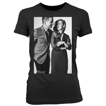 Amy Adams Women's Junior Cut Crewneck T-Shirt