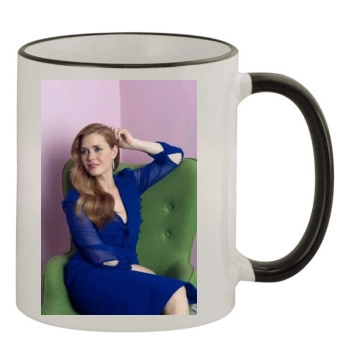 Amy Adams 11oz Colored Rim & Handle Mug