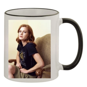 Amy Adams 11oz Colored Rim & Handle Mug